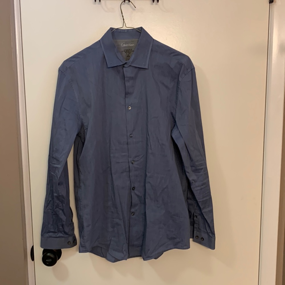 Calvin Klein Slim Fit Button Up